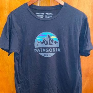 Medium Navy Blue Patagonia T-Shirt